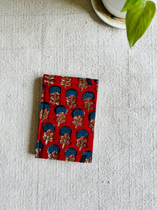 "LAAL SYAHI" BLOCK PRINTED HANDMADE DIARY A6